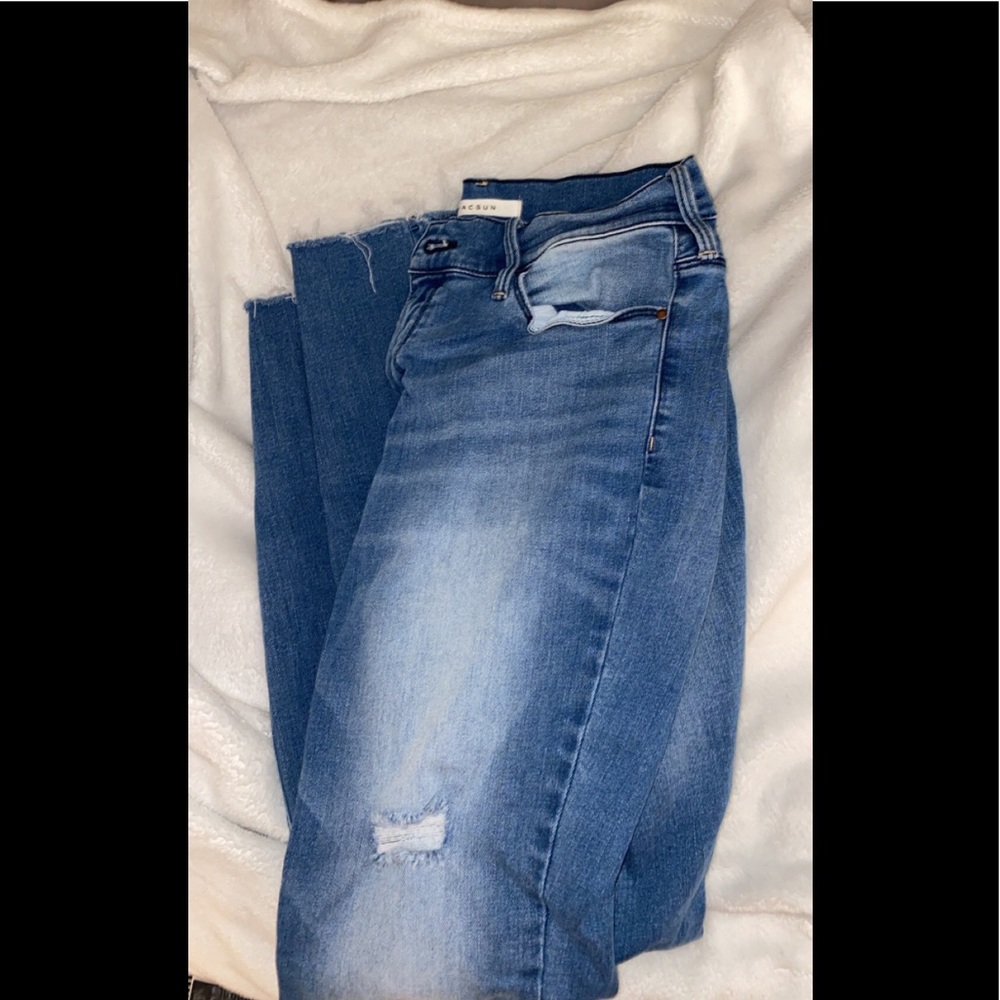pacsun jean leggings